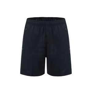 Shorts de plage pour hommes, brillants, avec logo sur le devant, coupe ample, 100% coton, légers, écologiques, taille élastique, décontractés, sportifs, séchage rapide - Product Image 2