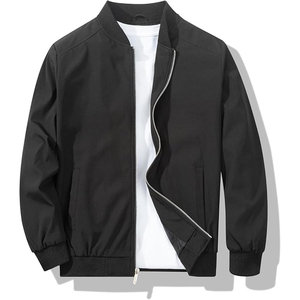 Best Quality Winter Breathable Waterproof Eco-Friendly <b>Fleece</b> Customized Material Made Men Bomber Jackets Long Sleeve - Product Image 1