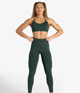 Soutien-gorge de sport sans couture à séchage rapide pour femme, absorbant l'humidité, antichoc, avec coussinets de poitrine, idéal pour le yoga et le fitness (vente transfrontalière) - Product Image 6