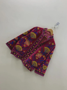 Chaqueta de invierno Unisex Bohemia Vintage hecha a mano, diseño Suzani bordado con patrón Floral, ropa de abrigo étnica elegante con relleno de algodón - Product Image 2