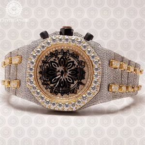 Montre de luxe pour homme Charm Jewells, boîtier carré en acier inoxydable, cadran de 40 mm, bracelet de 20 cm, mouvement mécanique, résistance à l'eau 10 bars, automatique - Product Image 1