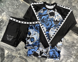 Pantalones Cortos de Compresión para MMA y Lucha Libre, Sublimados Personalizados, Transpirables, de Secado Rápido, Spandex/Poliéster para Hombre, Artes Marciales Mixtas, Talla XL - Product Image 5