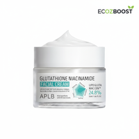 [APLB] Crema Facial Humectante, Nutritiva, Reafirmante y Aclarante Antienvejecimiento con Glutatión, Niacinamida, Vitamina C y Glicerina 55ml - Corea