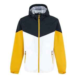 Chaqueta Impermeable de Moda, Chaqueta Impermeable para Hombre con Logotipo Personalizado, Chaqueta Cortavientos para Hombre de Alta Calidad al por Mayor - Product Image 3