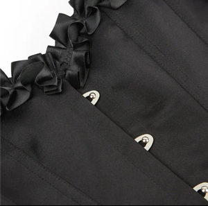 Premium Quality Eco-Friendly Firm Control Women's Floral <b>Corset</b> Breathable Lace-up Design Custom Logo Available Wholesale - Product Image 5