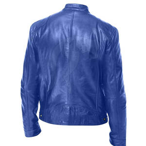 Buenos Precios, Alta Calidad, Chaqueta de Cuero para Hombre con Logotipo Personalizado, Diseño 2025, Chaqueta de Lona Transpirable para Invierno, Ropa Casual - Product Image 3