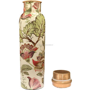 Bouteille d'eau en cuivre 100% - Product Image 1