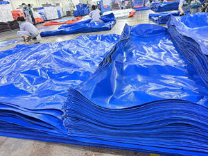 Bâche en PE professionnelle, imperméable, stabilisée aux UV, couverture en plastique pour la construction, l'agriculture et l'industrie - Product Image 5