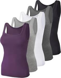 Débardeur pour femme Minimal Comfort, tissu doux de qualité supérieure, design extensible, toucher doux, structure respirante, décontracté, fitness - Product Image 1