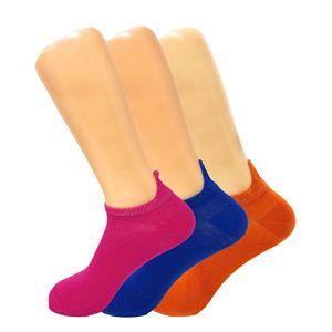 Calcetines tobilleros de corte bajo con estampado de perros lindos para mujer, 3 pares de calcetines elegantes para mujer - Product Image 2
