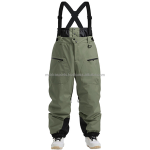 Pantalones de Esquí Unisex Polartec, Nuevo Estilo, Gruesos, Ropa Deportiva de Invierno, Resistentes al Viento, Impermeables, Transpirables, con Cuello Alto - Product Image 4