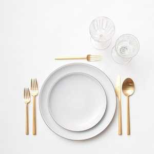 Modern Flatware Set High <b>Mirror</b> Polish Dishwasher Safe Wedding Occasion Metal Cutlery - Product Image 4