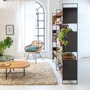 Étagère à livres Vandana Grand Zentrix 180 cm en bois recyclé - Product Image 3