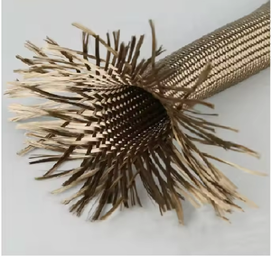 SUNBOW EBS-005 Manguito Trenzado de Fibra de Basalto Resistente a Altas Temperaturas, Materiales de Aislamiento, Voltaje Nominal de 600V, Alta Resistencia a la Tracción - Product Image 4