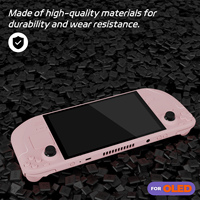 Juego de Botones Personalizados Color Rosa Flor de Cerezo para Steam Deck OLED, Kit de Modificación de Controlador Personalizado