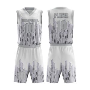 Uniforme de Baloncesto Personalizado con Impresión Digital, Camiseta de Baloncesto para Hombre, 100% Poliéster Transpirable, Sublimado Completo - Product Image 6