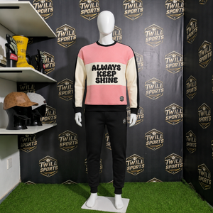Sweat-shirt à col rond pour homme, imprimé en relief avec blocs de couleur, coupe classique, décontracté, pour l'automne, collection Always Keep Shine - Product Image 3