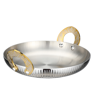 Ollas Profesionales para Sopa y Caldo de Acero Inoxidable 304, Redondas, Doradas, de Lujo, Aptas para Inducción y Horno, para Hoteles y Restaurantes - Product Image 2