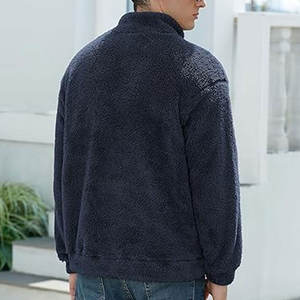 Sudadera con Cierre de Cremallera Personalizada para Hombre, Sudadera de Algodón de Alta Calidad con Bordado 3D y Logotipo - Product Image 5