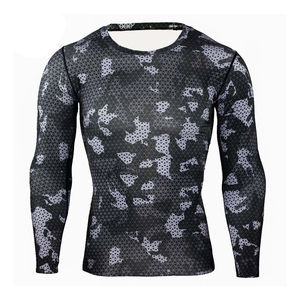 เสื้อยืดแขนยาวรัดรูปสำหรับวิ่งผู้ชาย แห้งเร็ว ระบายอากาศได้ดี เป็นมิตรกับสิ่งแวดล้อม ทรงปกติ สำหรับออกกำลังกาย - Product Image 3