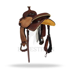 Selle Western tout usage pour l'équitation, équipement équestre - Product Image 3