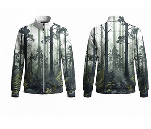 Veste légère à fermeture éclair intégrale pour la course et le fitness, respirante, chaude et à séchage rapide |   Tailles Hommes Femmes Jeunes - Product Image 4