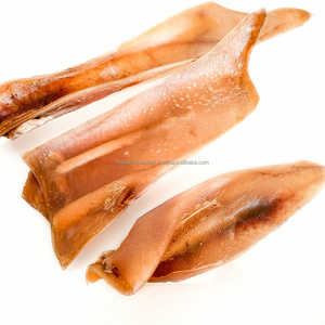 Hecho a mano 100%, orejas de vaca de búfalo blanqueadas, golosinas de comida húmeda Natural para perros, la mejor fuente para masticar mascotas, Falak World Export - Product Image 2