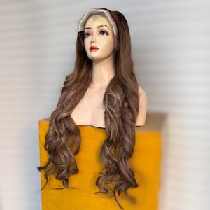 Perruque entièrement en dentelle de haute qualité, cheveux fins de bébé, texture ondulée, couleur naturelle, perruques en cheveux humains vietnamiens - Product Image 3