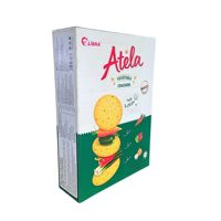 OEM ATELA Veggie Crackers Biscuit 342g Snack végétal croustillant et savoureux