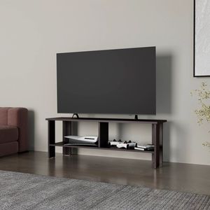 ชั้นวางทีวีแบบเปิดโล่งสีเวงก์ ดีไซน์ทันสมัย - Product Image 1