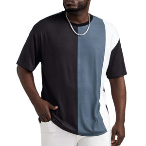 T-shirt pour homme de haute qualité, best-seller, 100% coton tricoté, motif uni personnalisé, séchage rapide, respirant, anti-rétrécissement, manches courtes - Product Image 6