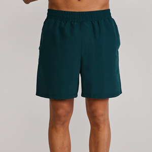 Pantalones Cortos de Lona Resistentes al Viento para Hombre, Elegantes y Sólidos, Ropa Casual de Verano Cómoda con Cierre de Cordón y Personalización Completa - Product Image 1