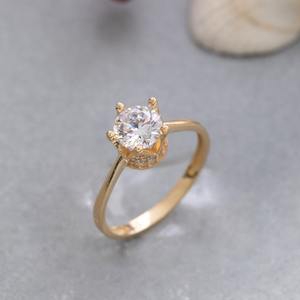 Anillo de Estilo Real con Moissanita Redonda de 0.61CT VVS1, Plata 925 Original con Rodio, para Aniversario, Fiesta, Regalo - Product Image 2