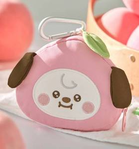 พวงกุญแจ BT21 Peach Holic Face Pouch ตุ๊กตาพวงกุญแจ ของสะสม K-Pop ซีดีเพลง พลาสติก กระดาษ ภาษาเกาหลี ทุกวัย รุ่น KR BW-154 - Product Image 6