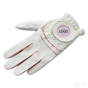Guantes de Golf Deportivos de PU con Logotipo Personalizado al por Mayor, OEM/ODM, Alto Rendimiento, Transpirables, Antideslizantes, Dedos Completos, Elásticos, para Hombre y Mujer - Product Image 1