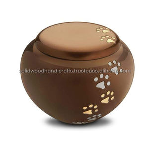 Handmade Brass Pet Cremation <b>Urns</b> Keepsake Funeral <b>Urns</b> <b>For</b> Cat and <b>Dog</b> <b>Ashes</b> With High Quality Material - Product Image 1