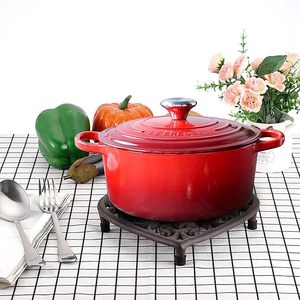 Heart Shape <b>Cast</b> Iron Trivet for Hot Pots <b>Pans</b> Decorative Kitchen Table Mat - Product Image 6