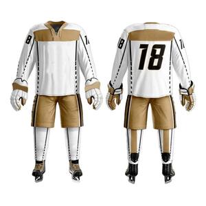 Uniformes de hockey sur glace personnalisés avec logo, pour équipes sportives, sublimation, prix de gros - Product Image 2