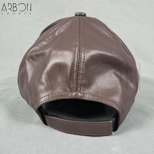 Casquettes en cuir 2026 avec doublure respirante, ajustement confortable, entièrement personnalisables, service OEM ODM, best-seller avec logo personnalisé - Product Image 3