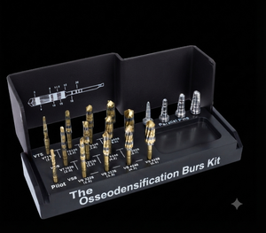 Kit de Instrumentos Quirúrgicos para Osseodensificación, 17 Piezas, Instrumentos Dentales para Implantes, Manuales, Metálicos, Certificación CE Clase I - Product Image 3