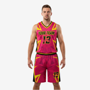 Uniforme de Baloncesto de Alta Calidad, Jersey de Baloncesto Sublimado con Tela de Malla, Uniforme de Baloncesto para Equipos Profesionales y Adultos - Product Image 1