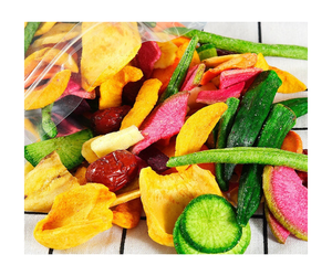 Aperitivos dulces crujientes de frutas y verduras secas al por mayor 2025, frutas y verduras liofilizadas mixtas a un precio asequible - Product Image 2