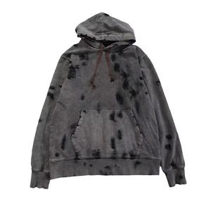 Acid washed Custom Heavyweight Cotton Hoodie and <b>Sweatpants</b> <b>Set</b> 2 Pieces Blank Vintage Sweatsuits Tracksuits for Men - Product Image 4