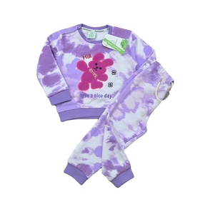 Conjunto de pijamas de algodón de punto informal para mujer, conjunto de pantalones cortos de 2 piezas, ropa de abrigo con estampado bonito para recién nacido - Product Image 4