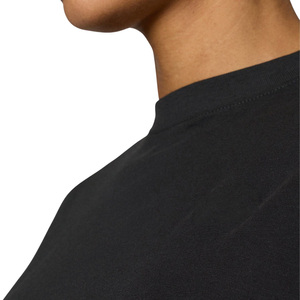 T-shirt court personnalisé pour femme en coton léger, col rond, coupe ajustée, idéal pour l'été – Vente en gros OEM/ODM, tendance - Product Image 4