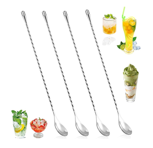 Cuchara mezcladora de cócteles de latón de primera calidad, cuchara para jugos, barman, café, a precios económicos - Product Image 6