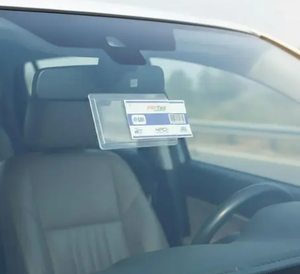 Support acrylique pour Fastag de voiture, support personnalisé pour carte Fastag, support RFID pour péage, support transparent pour autocollant FasTag, support pour véhicule - Product Image 5