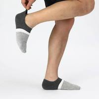 Chaussettes basses décontractées d'été pour hommes, invisibles, antidérapantes, respirantes, en coton, antibactériennes, pour un usage quotidien