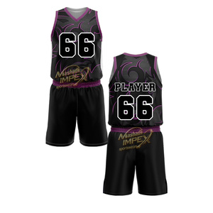 Kit de basket-ball pour le jour du match – Maillot d'équipe personnalisé, short et accessoires pour joueurs - Product Image 2