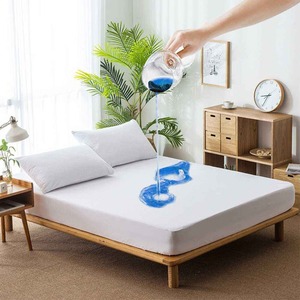 Certified Cotton Waterproof Printed Luxury Mat Mattress <b>Protector</b> <b>Quilted</b> Bed Mat Elastic Fitted Borders - Product Image 4